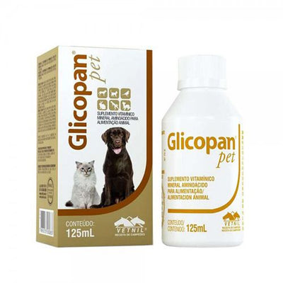 Glicopan Suplemento Vitamínico Perros, Gatos y Exóticos