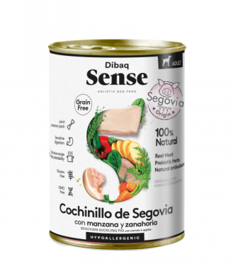 Dibaq Sense Perros Lata Cochinillo de Segovia 380gr