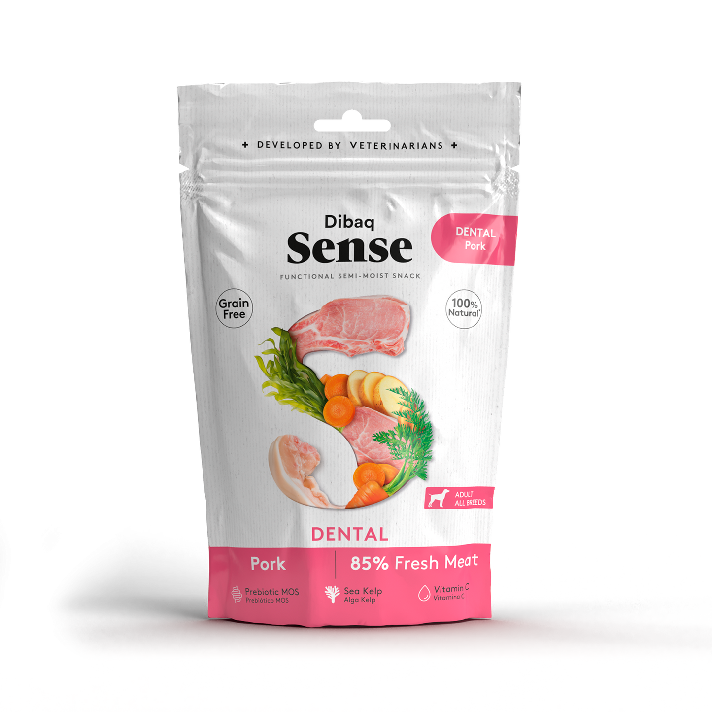 Sense Snack Perro Hipoalergenico Dental Sabor Cerdo 100g