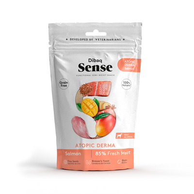 Sense Snack Perro Atopic Derma Sabor Salmon 100g