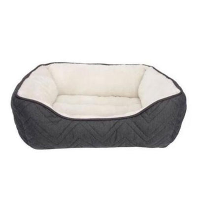 DOG IT Dreamwell Cama Rectangular Gris/Blanco
