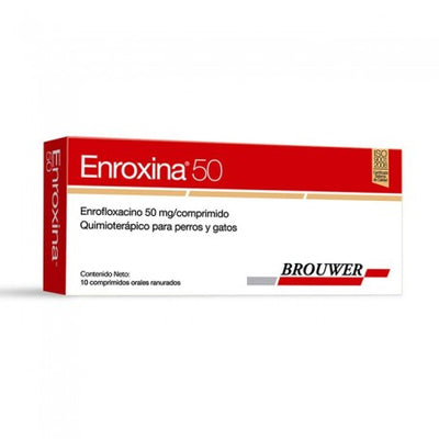 Enroxina 50mg 10 comprimidos Perro y Gato
