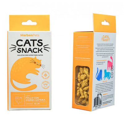 Cats Snacks Galletas Pollo y Hierba Gatera Gatos