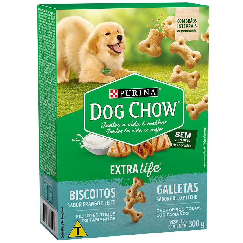 Dog Chow Galletas Cachorros Todos los Tamaños 300g