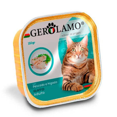 Gerolamo Paté Gatos Pescado e Higado