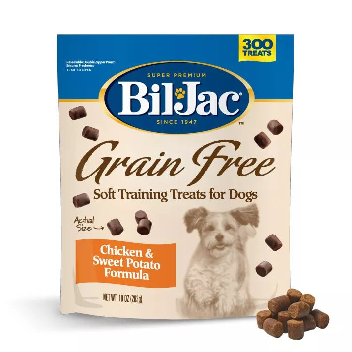 Bil-Jac Snack Grain Free Chicken & Sweet Potato Dogs 283g