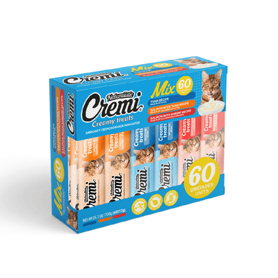 Naturalistic Cremi Gatos Creamy Treats Variedad de Atun 60un 720g