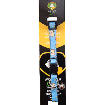 Wonder Cat Collar Anti Ahorque Diseño Ositos