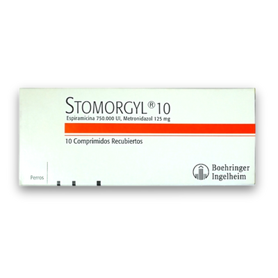 Stomorgyl 10mg 10compimidos Perro y Gato