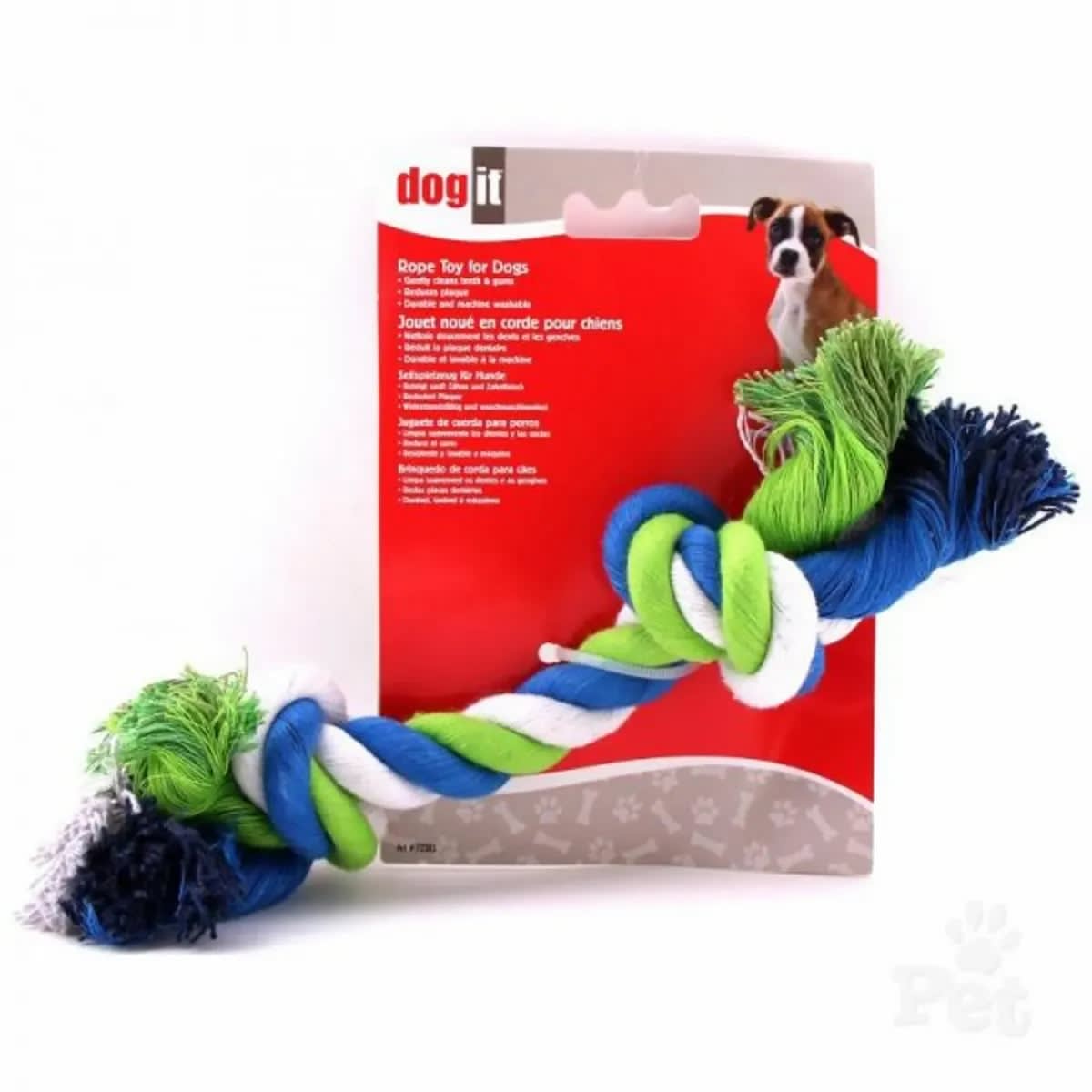 DOG IT Cuerdas Anudadas Tricolor