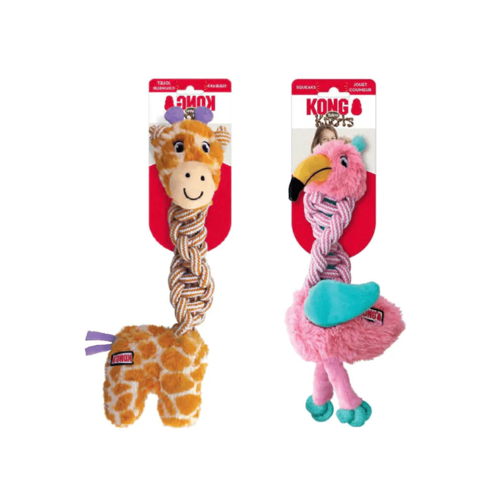 Kong Dog Knots Twist Assorted S/M