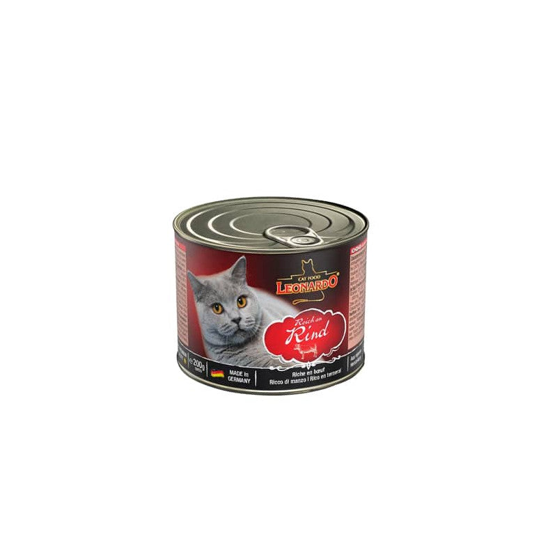 Leonardo Quality Selection Ternera Lata Gatos