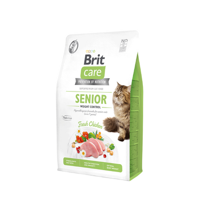 Brit care Gato GF Senior Weight Control 2K