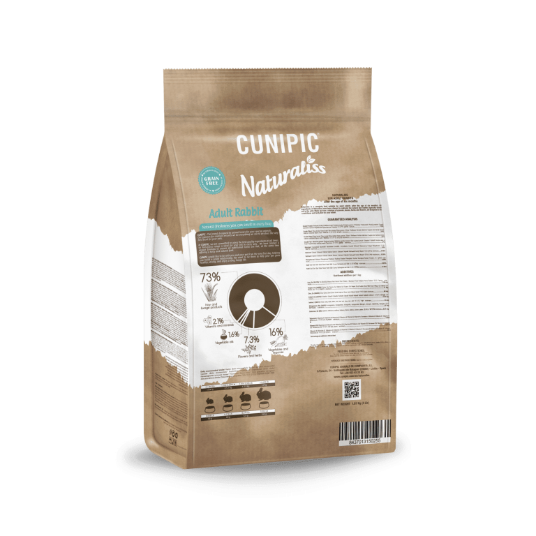 Cunipic Naturaliss Grain Free Conejos 1.81K