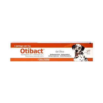 Drag Pharma Otibact Gel Otico 5g Perros