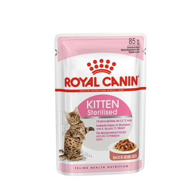 Royal Canin Gato Kitten Sterilised Pouch 85g