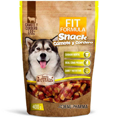 Fit Formula Perros Snack Camote y Cordero 400g