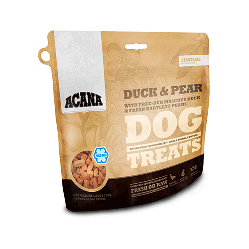 Acana Dog Treats Duck & Pear Recipe 35g