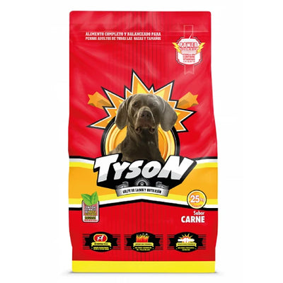 Tyson Perro Adulto Sabor Carne 25K