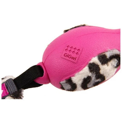 GiGwi Pato Fucsia Cola de Felpa