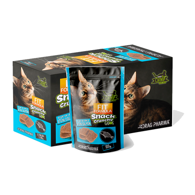 Fit Formula Gatos Snack Crunchy Atún Salmón 100g