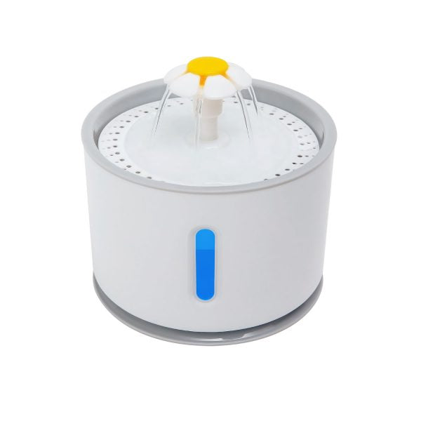 Bebedero Fuente de Agua Gatos Redonda 2.4 Lts