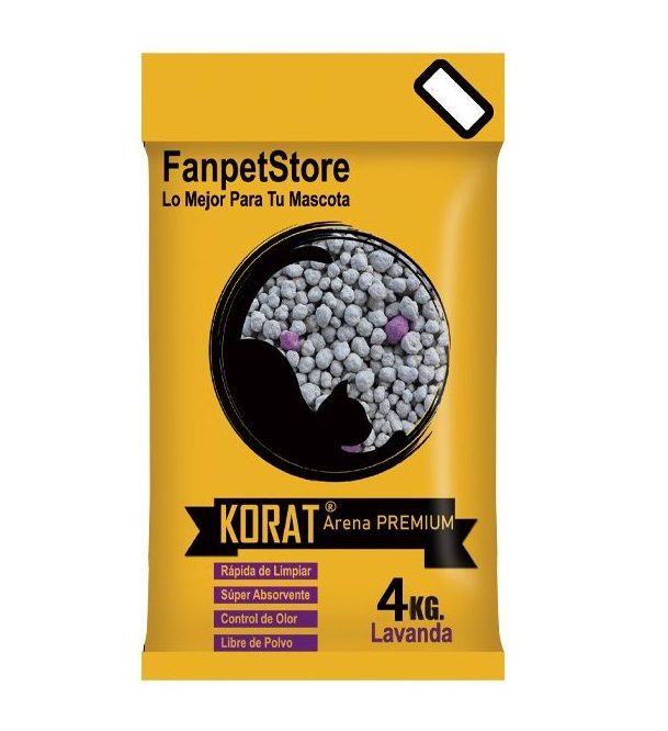 Korat Arena Sanitaria Gatos Lavanda 20K