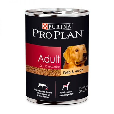 Pro Plan Lata Perros Pollo & Arroz 368g