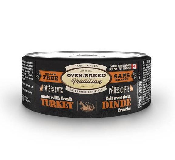 Oven Baked Perros Turkey Paté Lata 156g