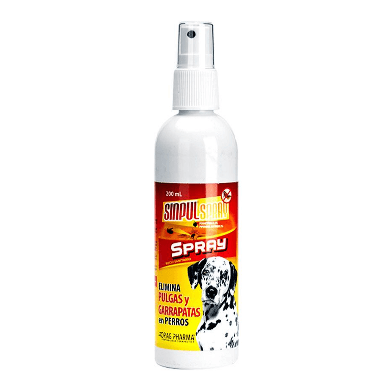 Sinpul Spray Antipulgas Para Perros 200ml