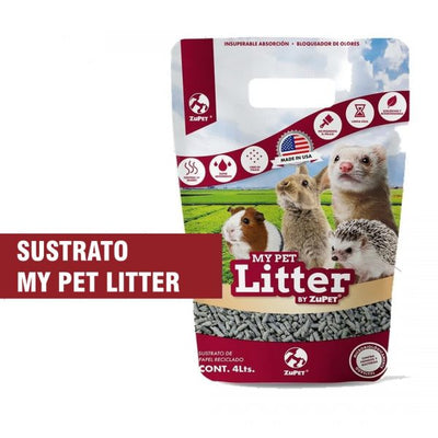 My Pet Litter Sustrato De Papel Reciclado