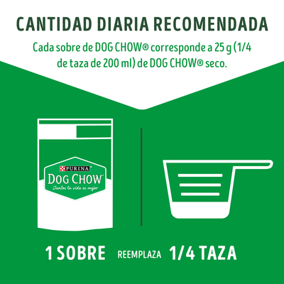Dog Chow Pouch Perros Minis y Pequeños Pollo Y Pavo 100g