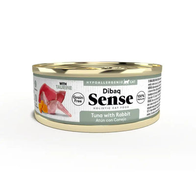 Dibaq Sense Gatos Lata Atún y Conejo 70gr