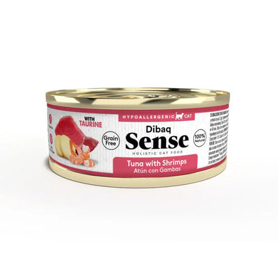 Dibaq Sense Gatos Lata Atún y Gambas 70gr