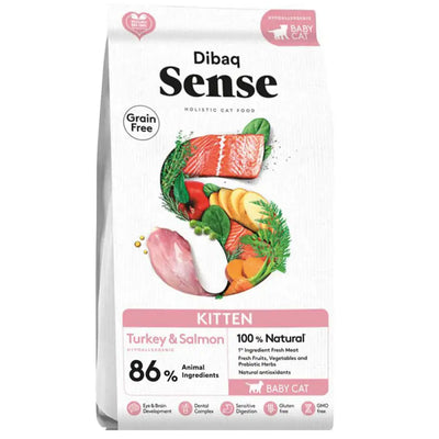 Dibaq Sense Gatitos Pavo Y Salmon 1.5K