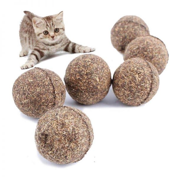 Bioline Bola Catnip Prensado Gatos