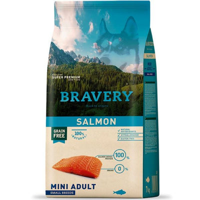 Bravery Salmon Perros Adultos Pequeños y Mini