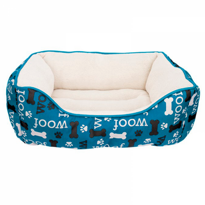 DOG IT Dreamwell Cama Rectangular Woof Azul