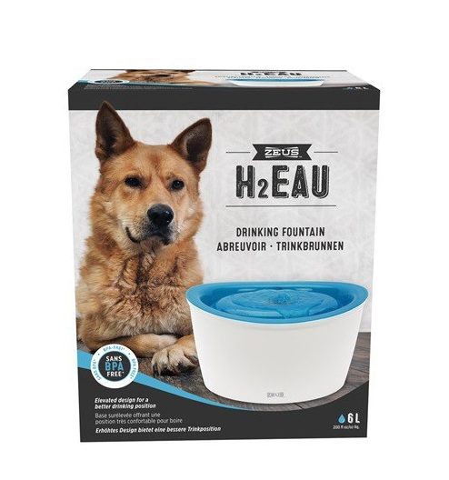 Zeus Fuente Bebedera Perros 6 Litros