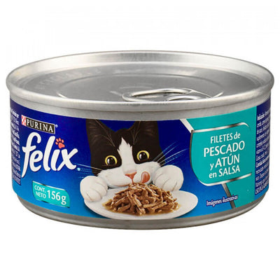 Felix Lata Filetes Gatos Pescado Y Atún 156g