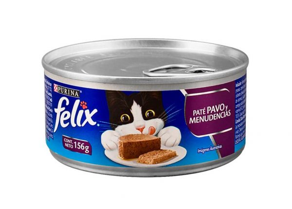 FELIX® Lata Paté Gatos Pavo y Menudencias