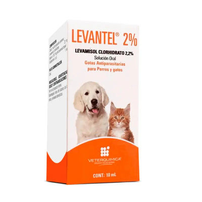 Levantel Antiparasitario para Perros y Gatos 10ml