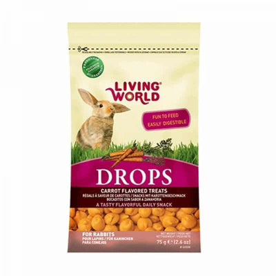 Living World Drops Conejo Zanahoria 75g