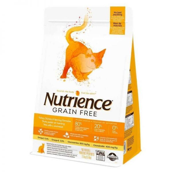 Nutrience GF Pollo, Pavo y Arenque