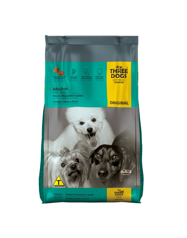 Three Dogs Premium Especial Original Pequeños y Minis
