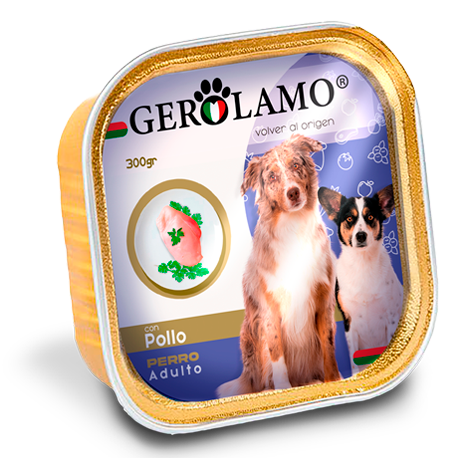 Gerolamo Paté Perros Adultos Pollo