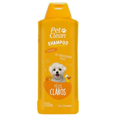 Pet Clean Shampoo Y Acondicionador Pelos Claros Perros 700ml