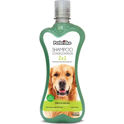 Petbrilho Shampoo y Acondicionador Perros y Gatos 2x1 500ml
