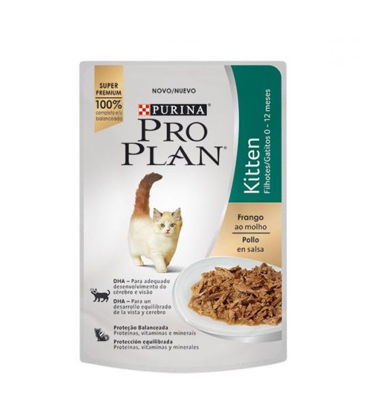 PURINA® PRO PLAN® Pouch Kitten Wet Pollo 85g