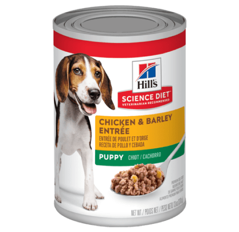 Hill's® Science Diet® Cachorros Pollo y Cebada Entrée